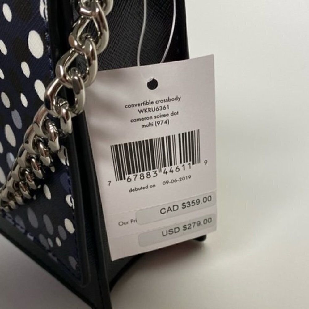 New Kate Spade Cameron SOIREE Dot Crossbody Bag - Picture 3 of 12